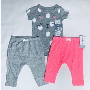 Carters Cute Mouses Set (3pc)NWT 3M